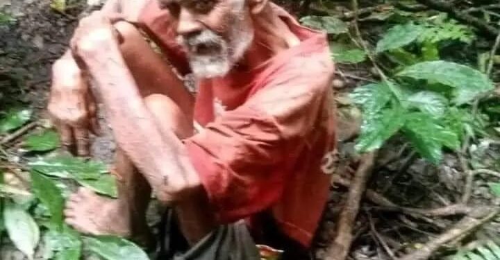 छोरा बुहारीले जंगलमा छाडेका वृद्धको चार दिनपछि उद्धार