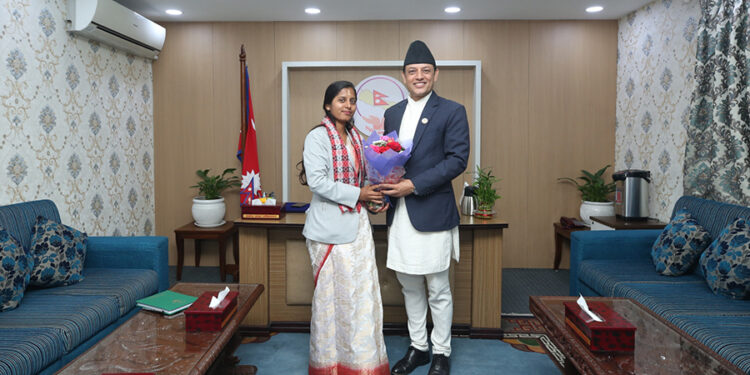 उपसभामुखले गरिन पदभार ग्रहण